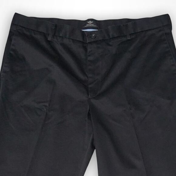 Dockers Signature Khaki D2 Straight Fit Pants 40x32 Black - Picture 3 of 6